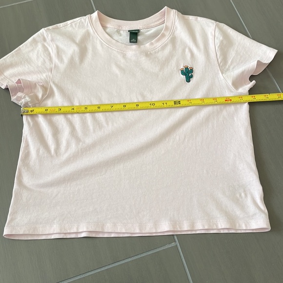 Wild Fable Women’s Short Sleeves Shrunken Boxy T-Shirt - Picture 7 of 9